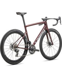 Specialized S-Works Tarmac SL8 SRAM RED AXS Gloss Solidity / Red to Black Pearl / Metallic White Silver