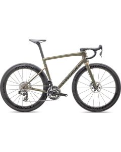 Specialized S-Works Tarmac SL8 SRAM RED AXS Gloss Cypress Metallic / Magenta to Gold Pearl / Satin Black Metallic