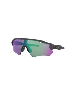 Occhiali Ciclismo Oakley Radar Ev Path Lens Prizm Road Jade Montatura Nero Opaco