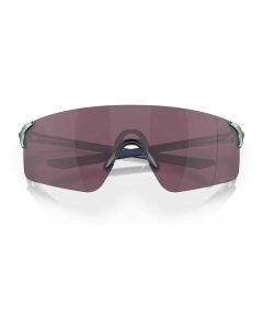 OAKLEY EVZERO BLADES Matte Silver Blue Colorshift Lenti Prizm Road  Black Occhiali Ciclismo