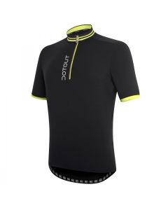 Maglia mezze maniche MTB Dot Out Venture Jersey Black Lime