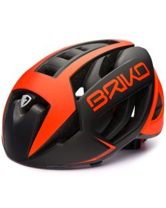 Casco Briko Ventus Nero e Arancio