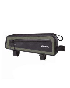 BRN Borsa Tube Frame Bag Verde Militare e Nero