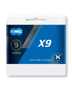 KMC Catena X9 114 Links 9v. Silver mtb