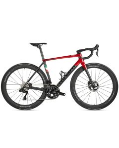 Colnago C68 Disc Shimano D.ACE 9270 Di2 - FULCRUM WIND 400 CARBON DISC NERO ROSSO HRRD