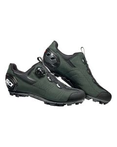 Scarpe MTB EBIKE GRAVEL Defender Nero Verde Scuro SUPER OFFERTA