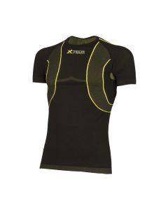 XTech Maglia Dry Tech Manica Corta Nero