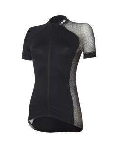 Maglia Maniche Corte Ciclismo Donna  RH+ Elite Evo Dark Grey Nero