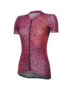 Maglia Ciclismo Donna  Rh+ Multi Animalier Orchid Super Light Jersey Rosa Viola