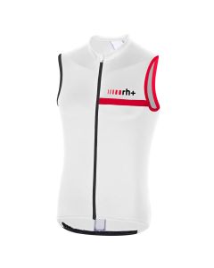 Smanicato Ciclismo Prime Sleeveless Rh+ Black White Red Black