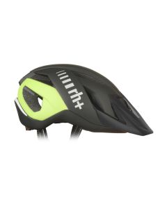 Casco Bici Zero RH+ THREE in ONE Matt Metal Black Acid Lime