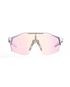 Occhiali Ciclismo Sportivi Koo ALIBI Bianco Opaco Lenti Fotocromatiche