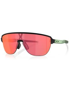 Occhiali Oakley Corridor Nero Opaco Lente Prizm Trail Torch