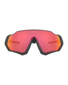Oakley Flight Jacket Matt Steel Lenti Prizm Trail Torch Occhiali Ciclismo
