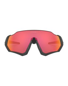 Oakley Flight Jacket Matt Steel Lenti Prizm Trail Torch Occhiali Ciclismo