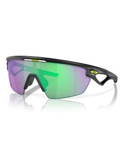 Occhiali Oakley SPHAERA Montatura Nera Opaca Lenti Prizm Road Jade