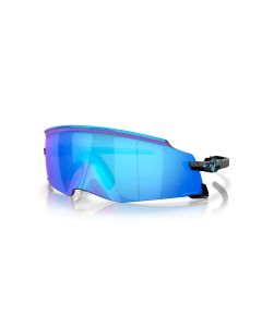 Occhiali Oakley Kato Nero Lucido Lenti Prizm Sapphire
