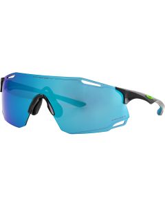 Occhiali Oakley  CYBR DYNO Nero Lucido Lenti  Prizm Sapphire