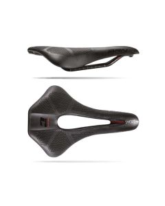 Sella da bici Full Carbon SHORT 250x130mm BRN