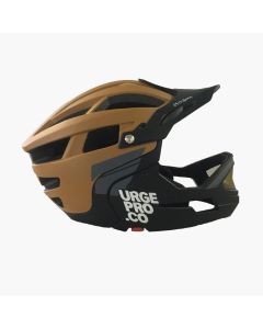 Casco Urge Integrale con Mentoniera Removibile Giallo Senape Opaco Gringo De La Sierra Nuovo Modello