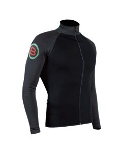 Biotex Giacca Tecnica Antivento WIN Ciclismo Manica Lunga Nero
