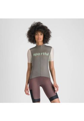 Maglia Ciclismo Donna Sportful Maniche Corte SUPERGIARA LOGO Jersey Super Offerta