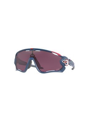 Occhiali Oakley Jawbreaker  Blu TDF Poseidon Prizm Road Black