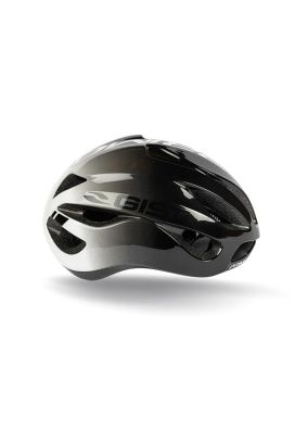 Gist Primo Casco Bici da Strada Nero Bianco Sfumato