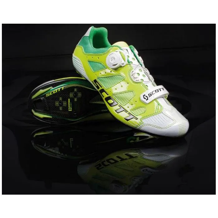 Scarpe Bici Da Strada SCOTT ROAD Premium Verde IdeaRuote