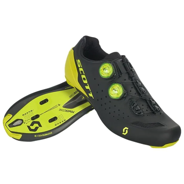 Scarpe bici da corsa giallo fluo new arrivals