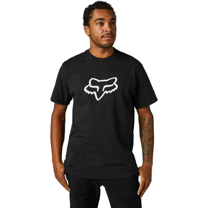 Maglia Maniche Corte FOX Legacy FOX Head Nero T Shirt per Uomo IdeaRuote