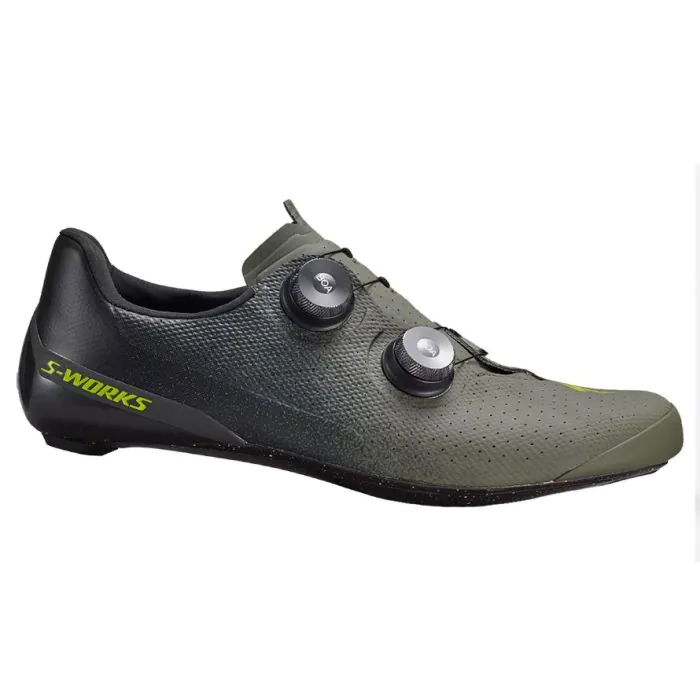 Scarpe Bici da Strada Specialized S Works Torch Road OAK GREEN Verde IdeaRuote