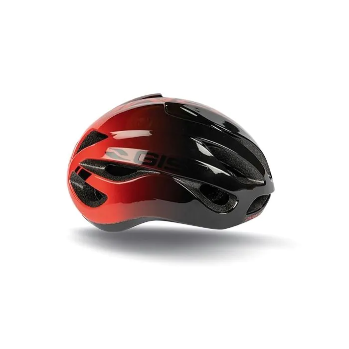 Gist Primo Casco Bici da Strada Nero Rosso Sfumato