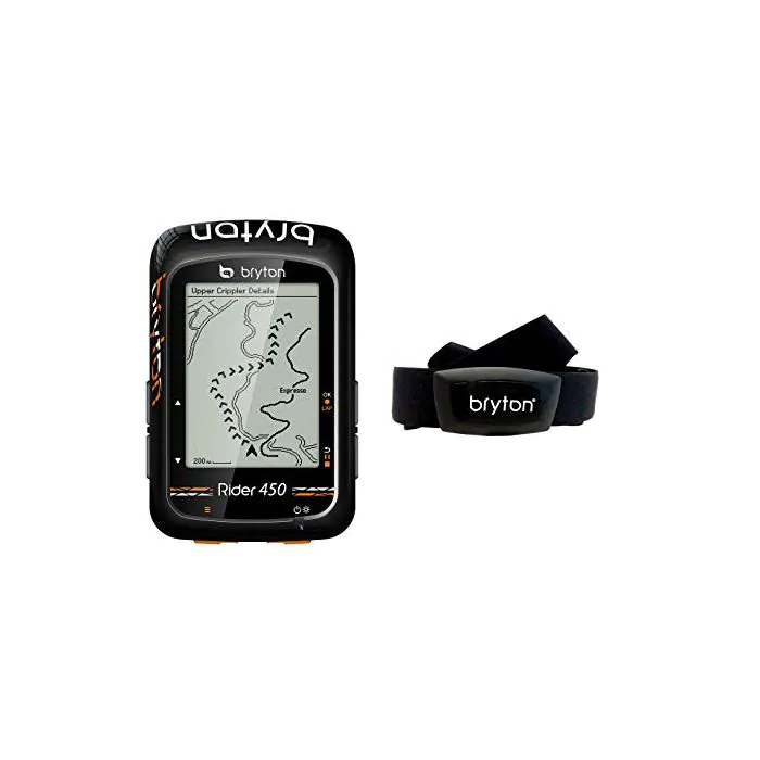 Bryton Rider 450 Ciclo Computer con GPS con fascia cardio IdeaRuote