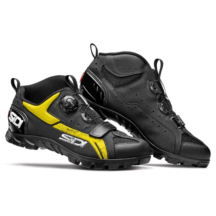 Scarpe MTB EBIKE ENDURO Sidi Defender Nero e Giallo