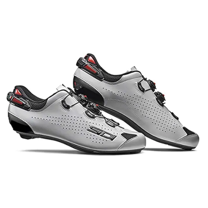 Scarpe Bici da Strada Sidi Shot 2 Grigio Lucido Nuovo Modello 2021 IdeaRuote
