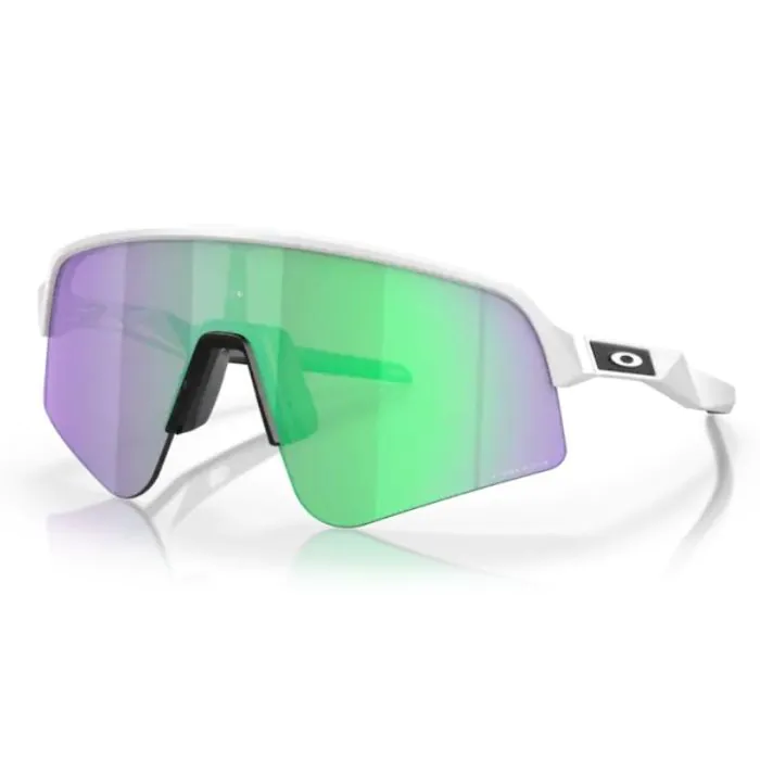 Occhiali Oakley Sutro LITE SWEEP Bianco Opaco Lenti Prizm Road Jade IdeaRuote