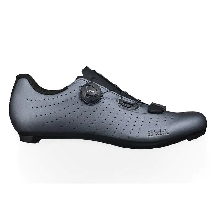 Fi zi k Scarpe Bici da Strada FIZIK Scarpe Tempo R5 2021 Overcurve Grigio Metallizzato Metallic Gun